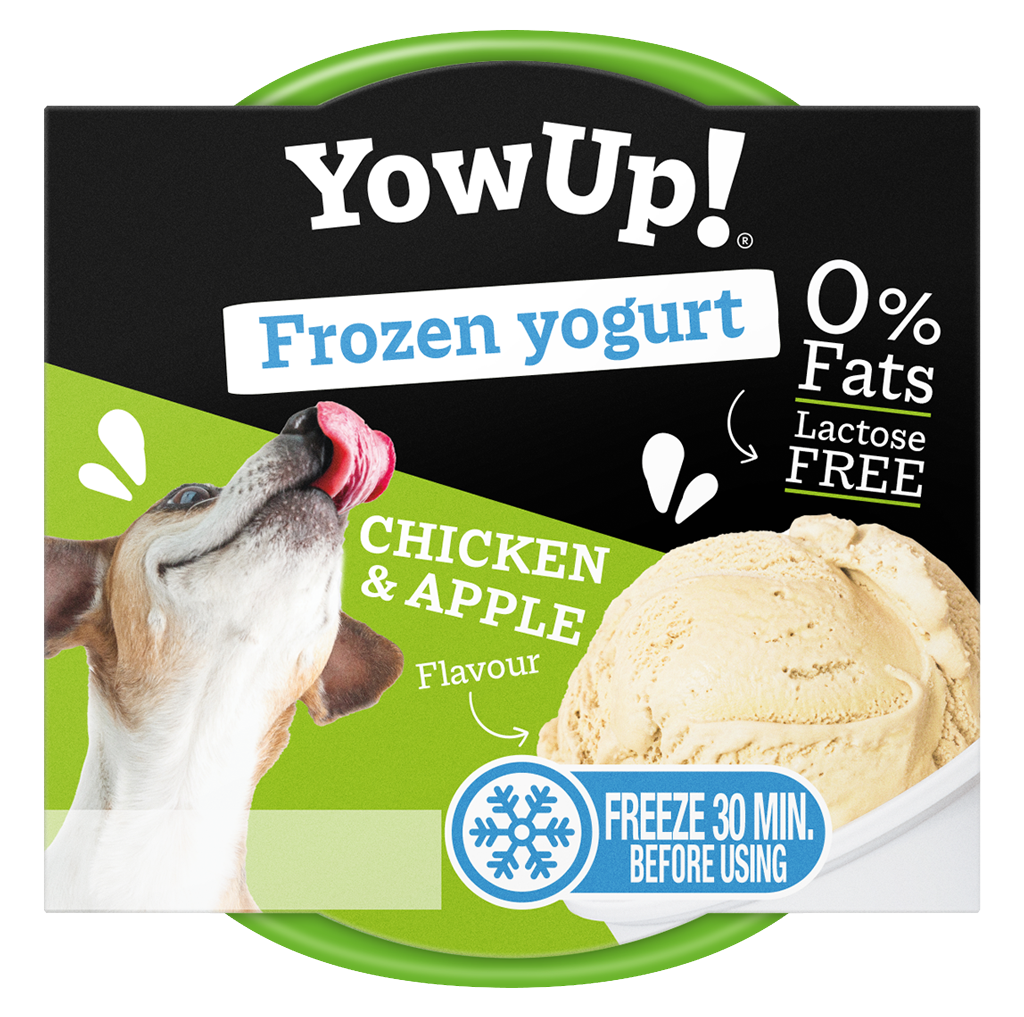 YowUp Ice Cream Yogurt CHICKEN & APPLE 110g *