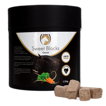 Sweet Carrot Blocks – Karotten-Leckerei für Pferde *