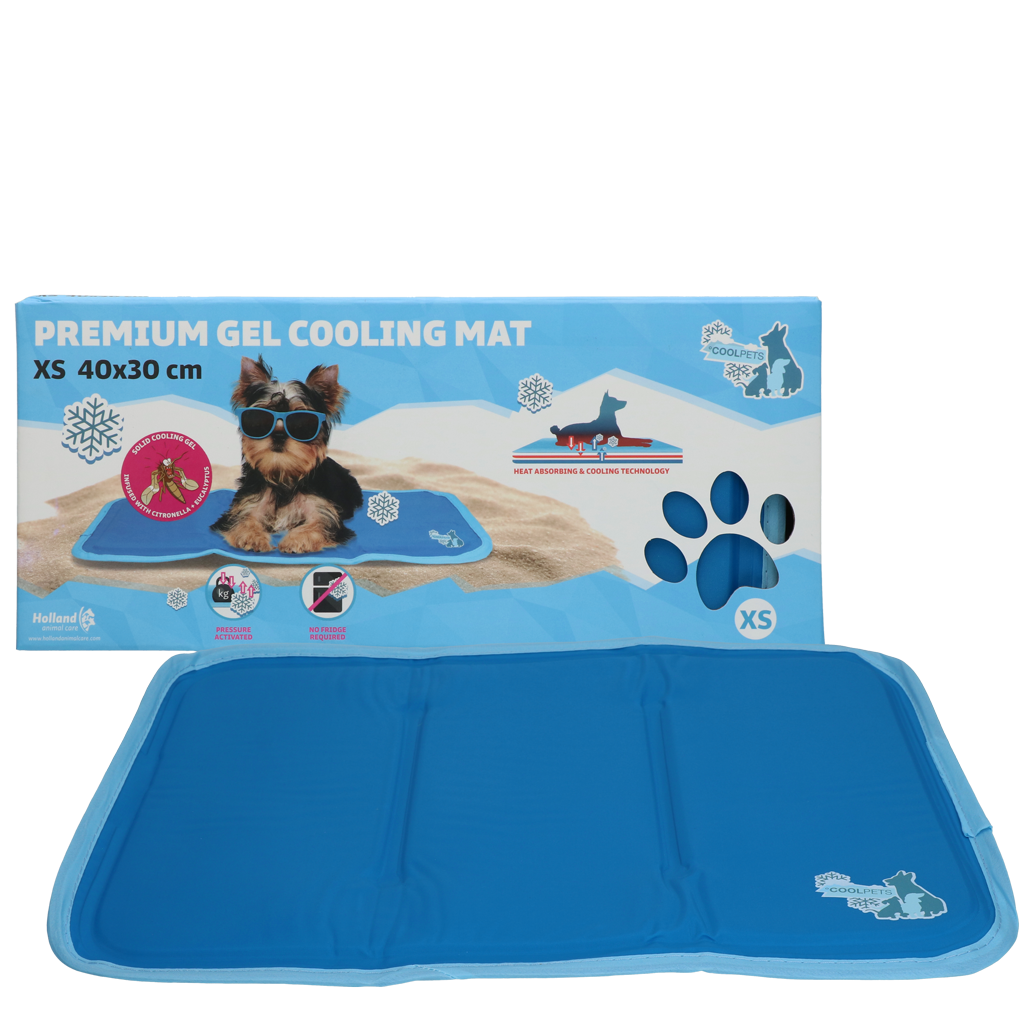 Kühlmatte für Hunde – Wohltuende Abkühlung an heißen Sommertagen  XS (40x30cm)