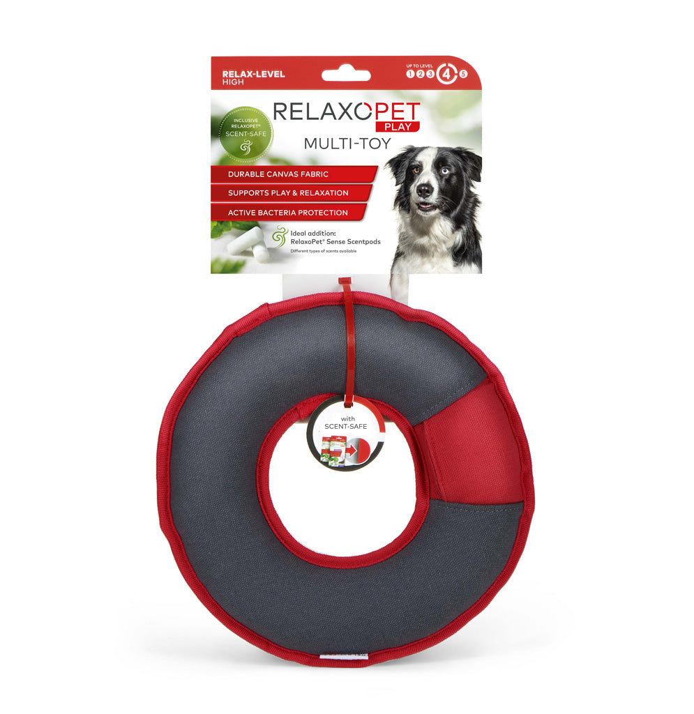 RelaxoPet Multi-Ring – Innovativer Spielring mit Duftsafe *