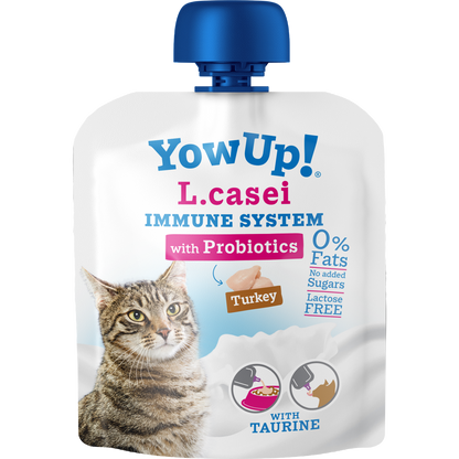YowUp L.Casei Yogurt TURKEY CAT 85g – Probiotischer Joghurt für Katzen *