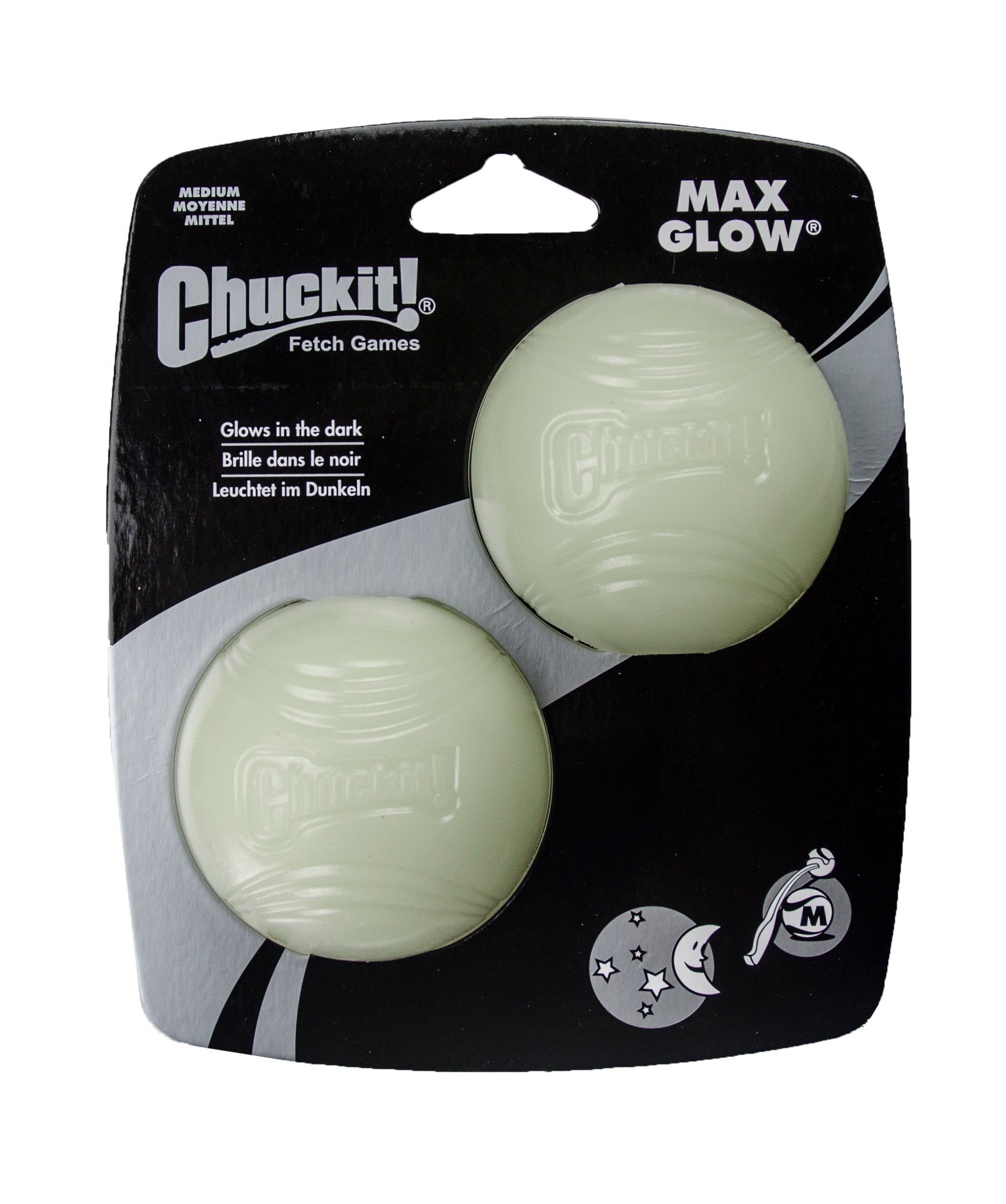 Chuckit Max Glow Medium 2 pcs. *