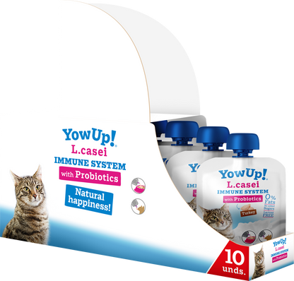 YowUp L.Casei Yogurt TURKEY CAT 85g – Probiotischer Joghurt für Katzen *