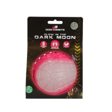 Dog Comets Glow in the Dark Moon Pink L *