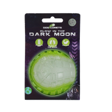 Dog Comets Glow in the Dark Moon Green M *