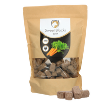 Sweet Carrot Blocks – Karotten-Leckerei für Pferde *