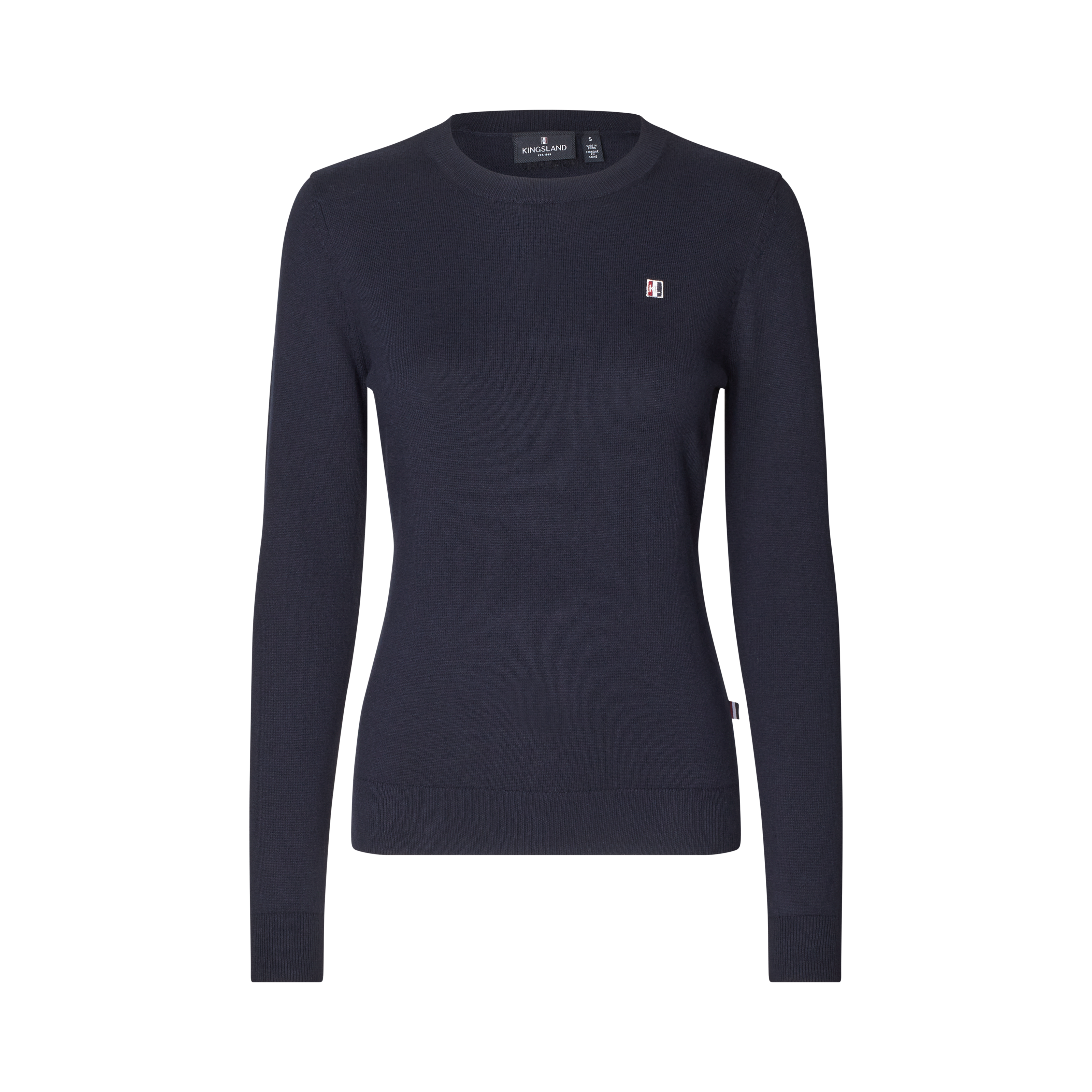 Classic Damen-Pullover mit O-Ausschnitt *
