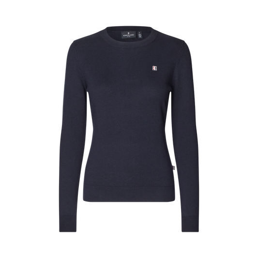 Classic Damen-Pullover mit O-Ausschnitt