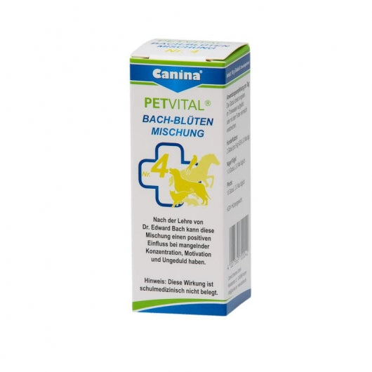 Canina Pharma Petvital Bachblüten Nr. 4 - Lernbereitschaft 10g *