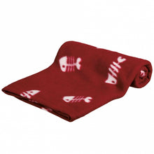 Trixie Fleecedecke Beany - bordeaux, 100 x 70 cm *