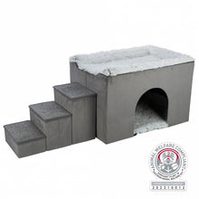 Trixie Höhle Harvey mit Treppe - 154 × 60 × 60 cm *