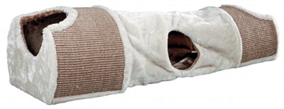 Trixie Kratztunnel Hellgrau / Braun / Taupe