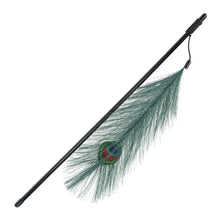 Trixie Spielangel mit Pfauenfeder aus Kunststoff/Polyester *