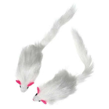 Karlie Flamingo Plüschmäuse mit Rassel - 2 Stück *