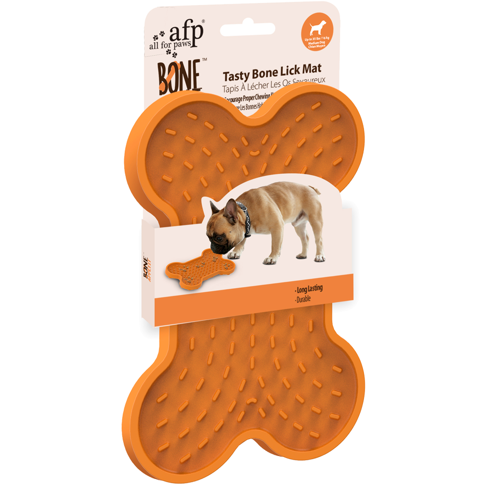 AFP Bone Appetit - Tasty Bone Lick Mat S *