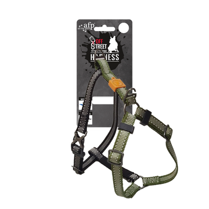 AFP Off Street - Dog Non-Pull Harness Olivgrün L