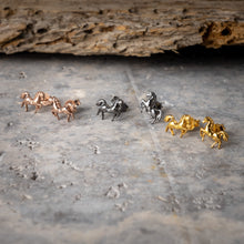 Sterlingsilber Ohrringe „Trotting Horse“ – Eleganz in Bewegung für echte Pferdeliebhaberinnen