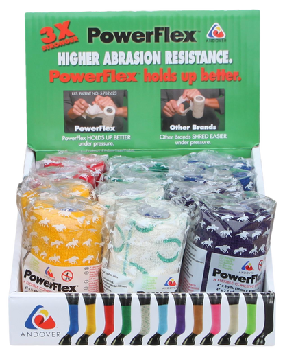 PowerFlex Bandage Equine Blau (10 cm) *