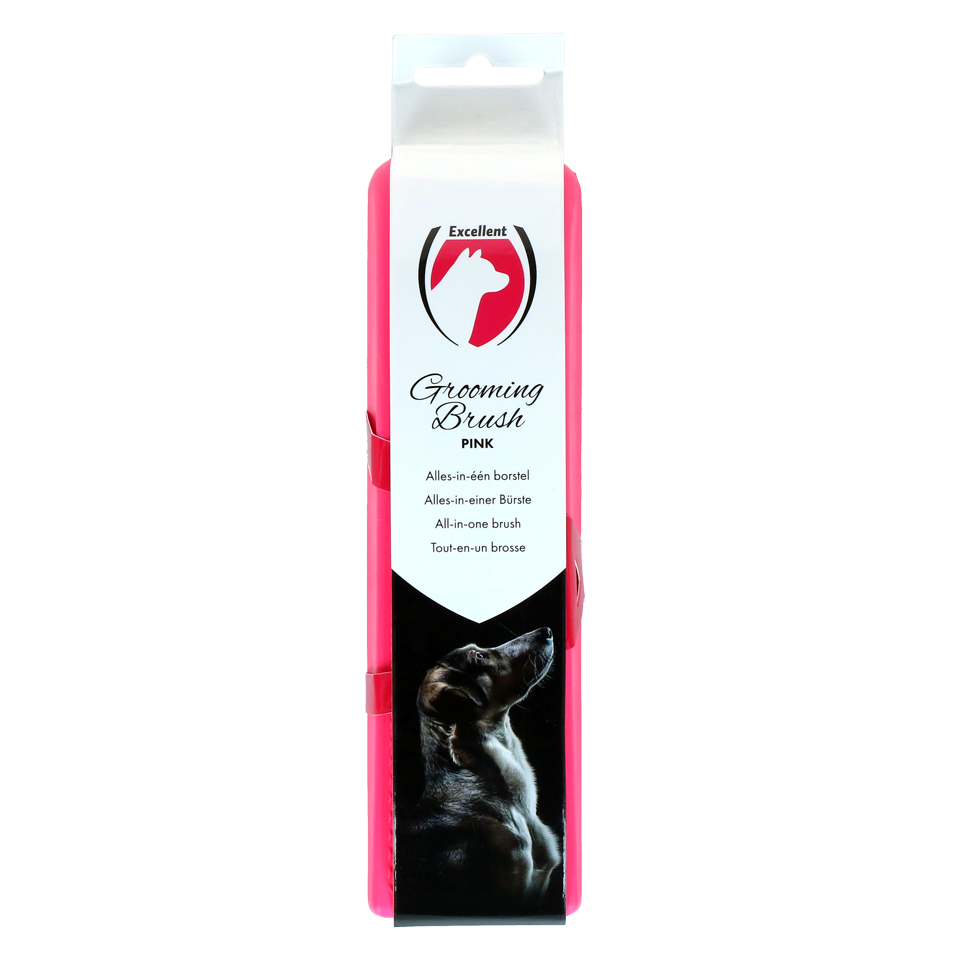 Excellent Pets Grooming Brush Medium Rosa *