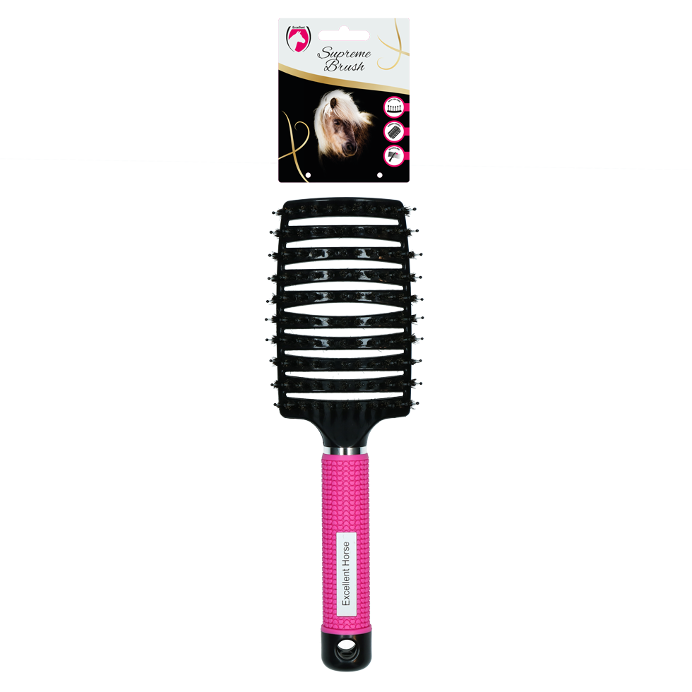 Excellent Horse Supreme Brush Rosa *