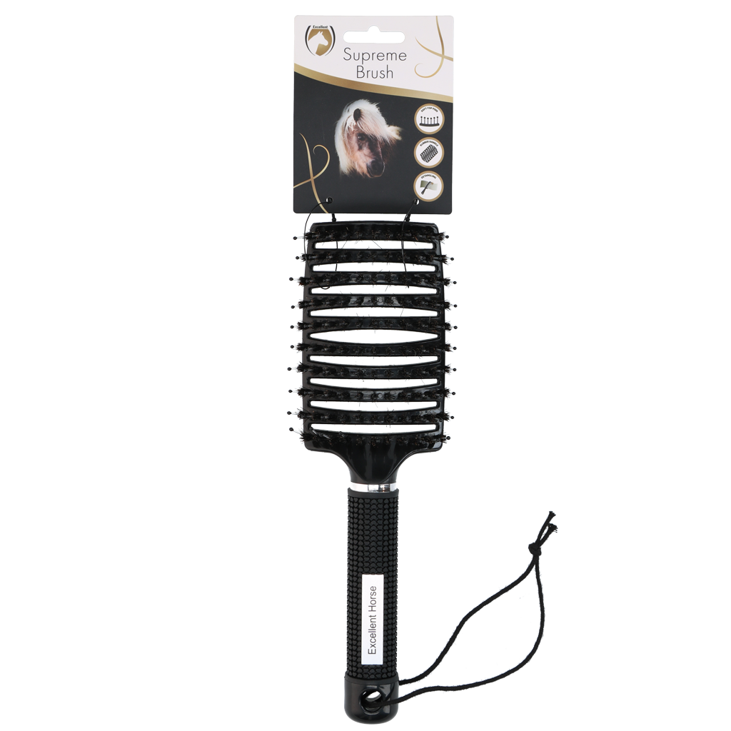 Excellent Horse Supreme Brush Schwarz *