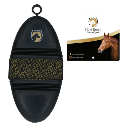 Excellent Horse Flexi Brush Curry Comb *