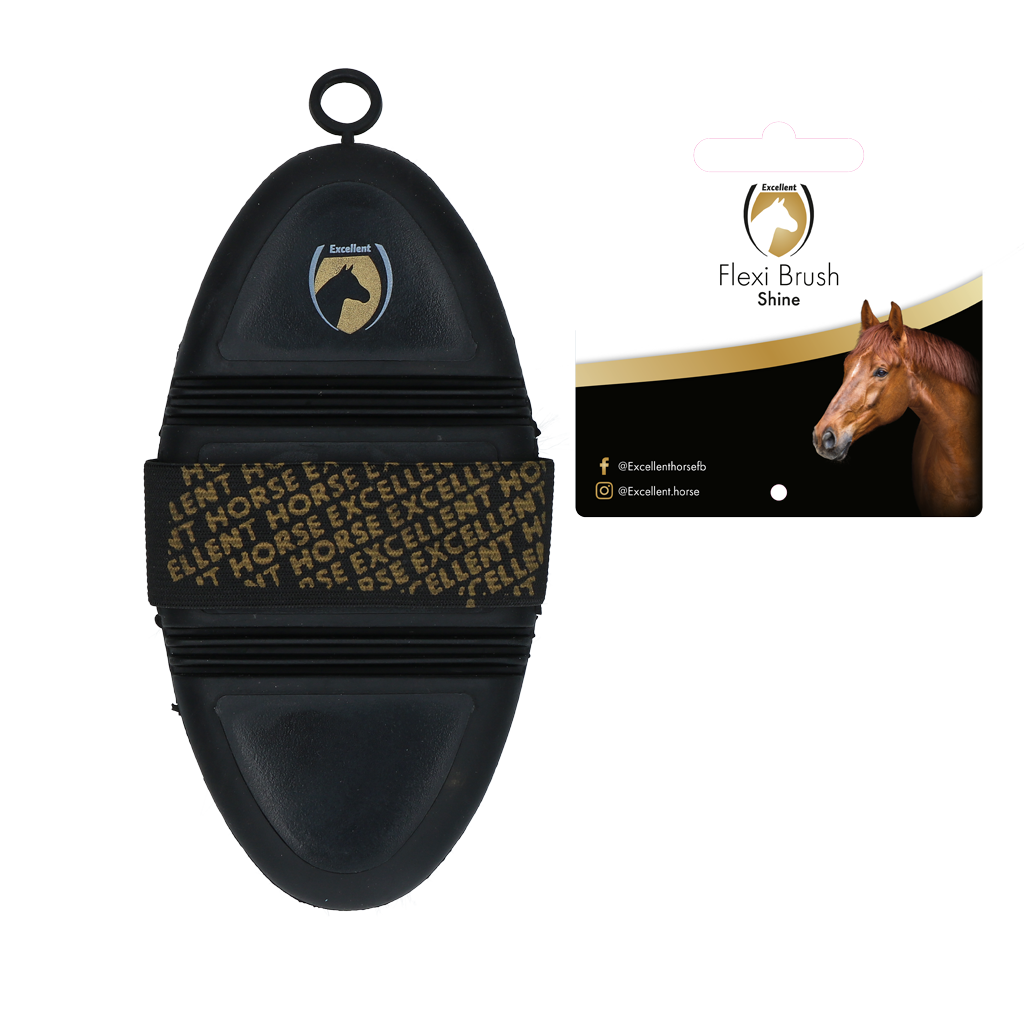 Excellent Horse Flexi Brush Shine *