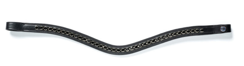 Stirnband Schwarze Diamanten
