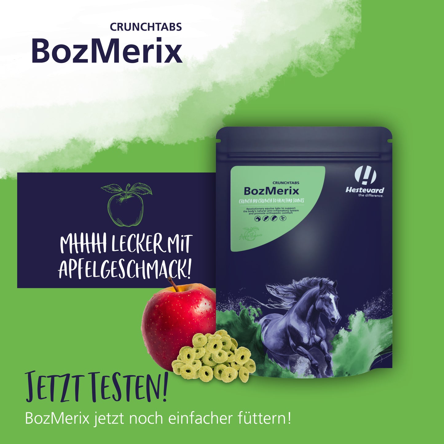 Hestevard BozMerix Crunchtabs - 900g