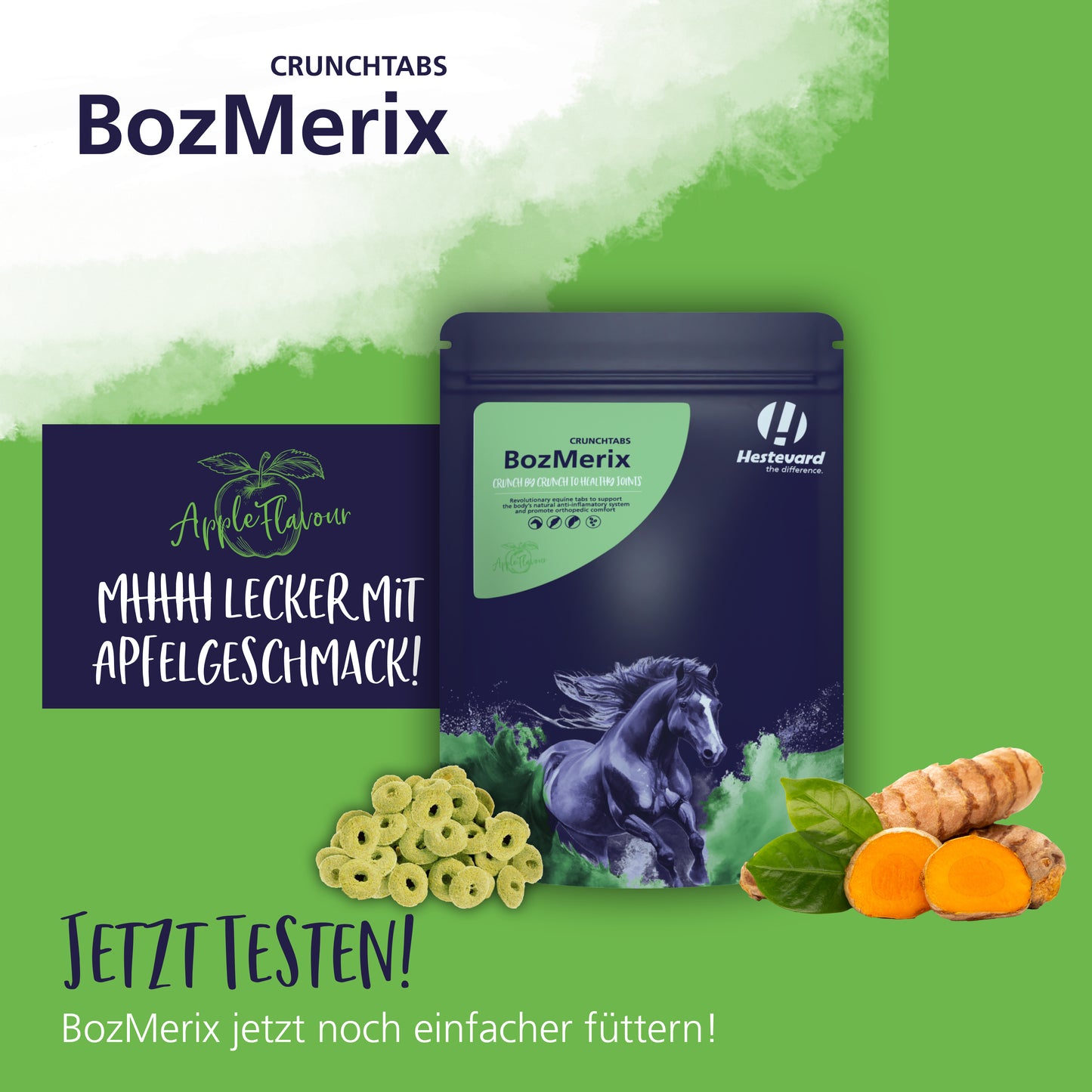 Hestevard BozMerix Crunchtabs - 900g