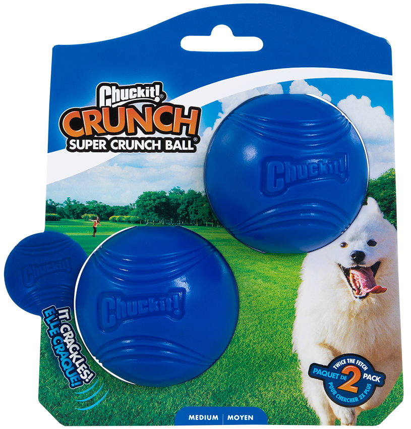 Chuckit! Super Crunch Ball M (2-pack) *