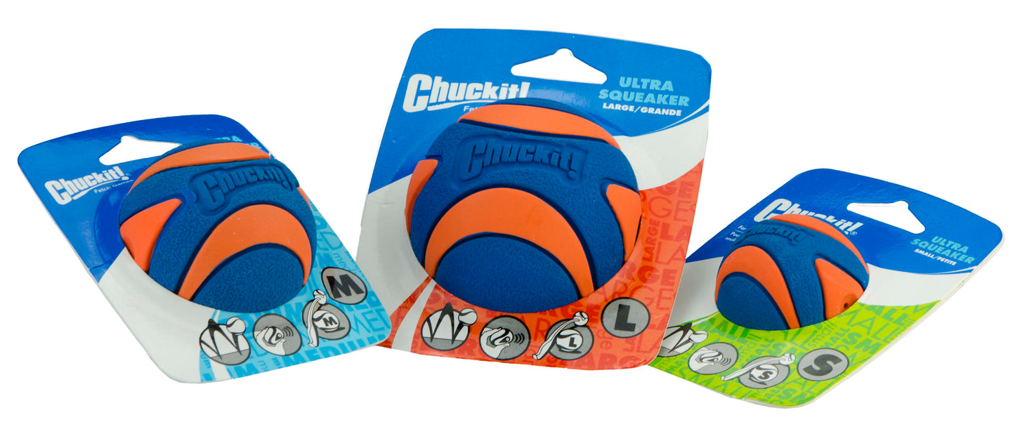 Chuckit! Ultra Squeaker Ball M (2-pack) *