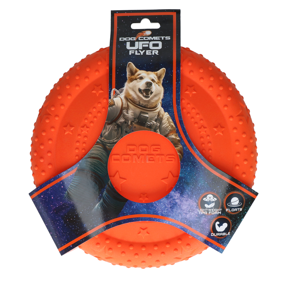 Dog Comets UFO Flyer Orange *