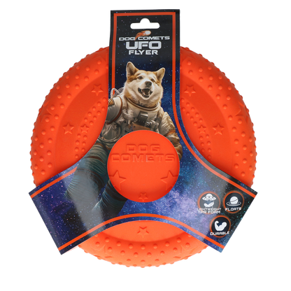 Dog Comets UFO Flyer Orange *