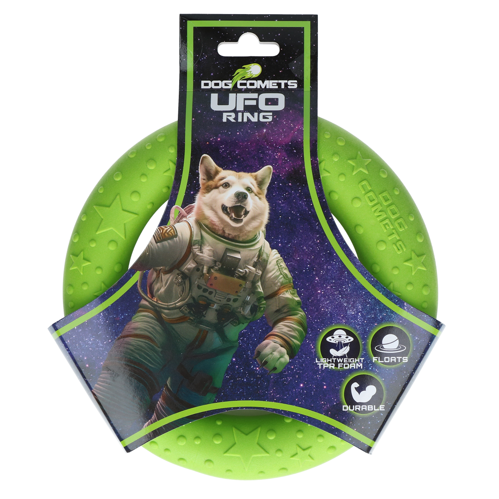 Dog Comets UFO Ring Grün *