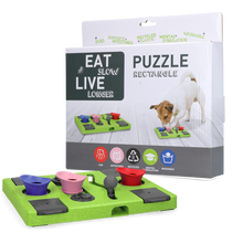 Eat Slow Live Longer Puzzle Rectangle *