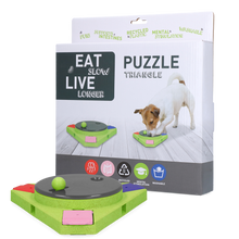 Eat Slow Live Longer Puzzle Triangle *