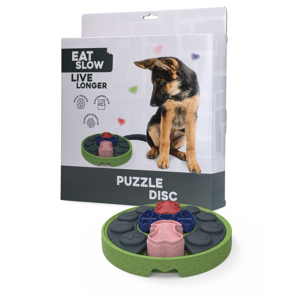 Eat Slow Live Longer Puzzle Disc *