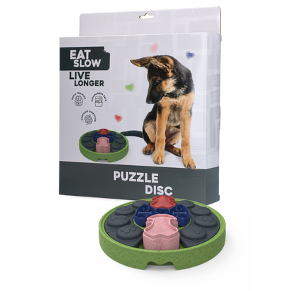 Eat Slow Live Longer Puzzle Disc *