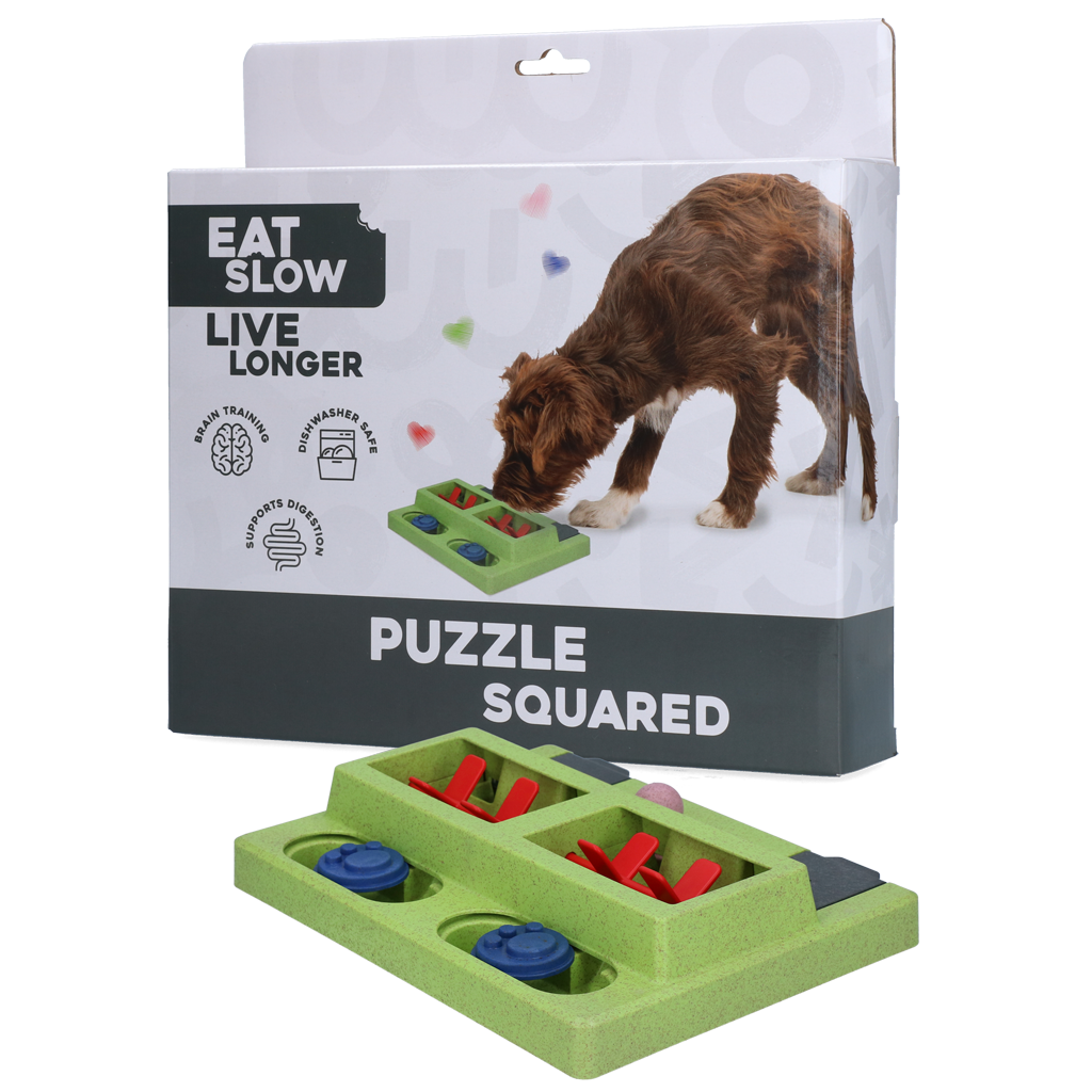 Eat Slow Live Longer Puzzle Squared *