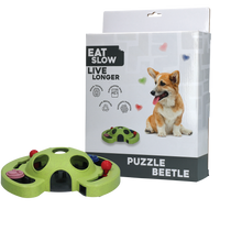 Eat Slow Live Longer Puzzle Beetle *