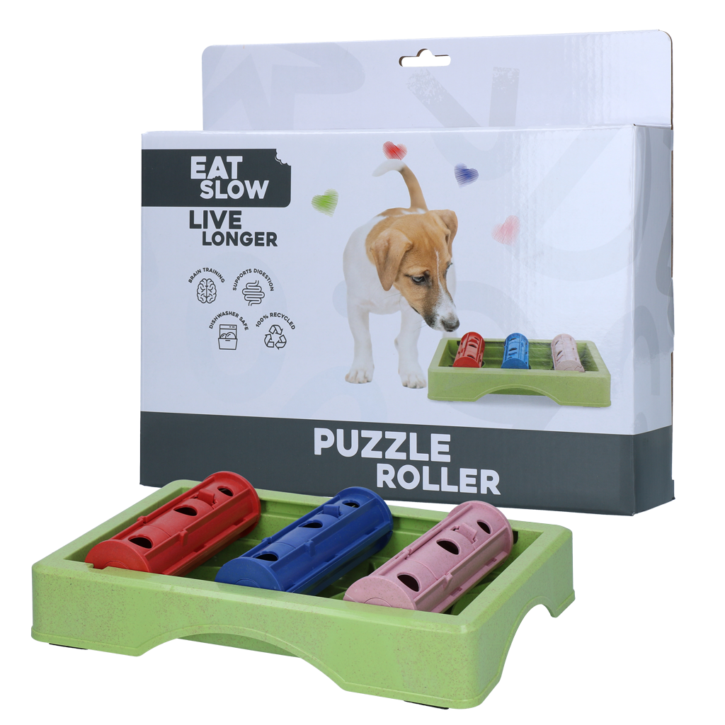 Eat Slow Live Longer Puzzle Roller *