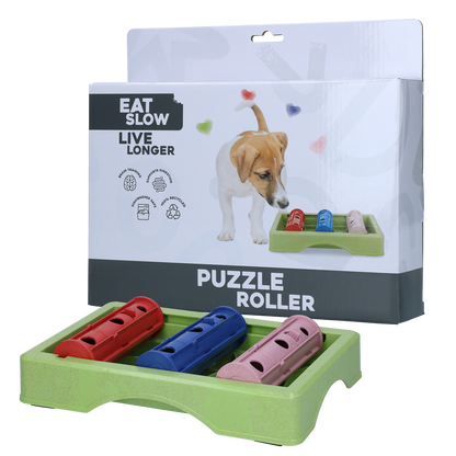 Eat Slow Live Longer Puzzle Roller *
