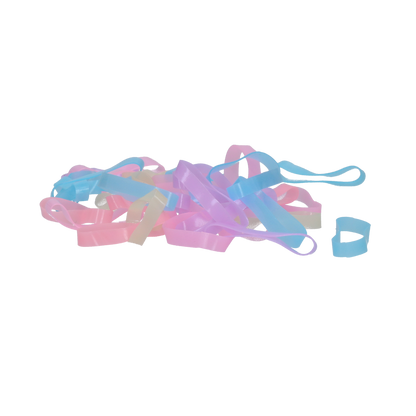 Excellent Horse Rubber Bands Silicone Rainbow *