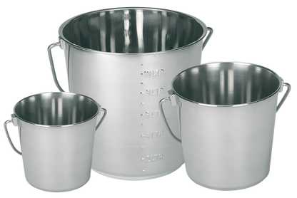 Edelstahl Eimer 5,7 l