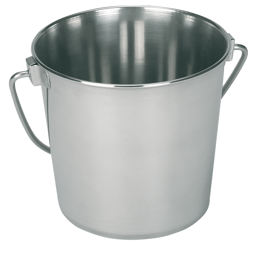 Edelstahl Eimer 8,5 l