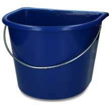 Eimer mit flacher Seite 15 l Blau