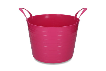 Eimer V-Trug Flexi Blau 14 l Rosa