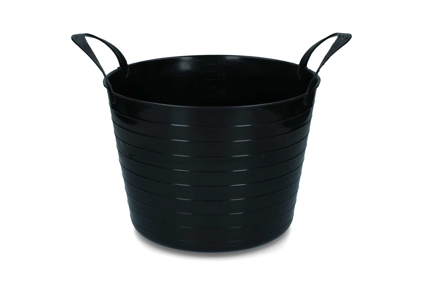 Eimer V-Trug Flexi Blau 14 l Schwarz