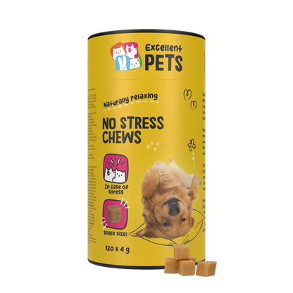 Excellent Pets No Stress Soft Chews 120 Treats